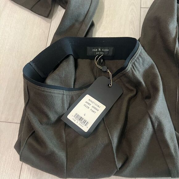 Rag & Bone women army green club pant size 4 - Picture 8 of 10